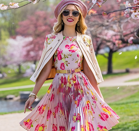 Riviera Bloom Dress